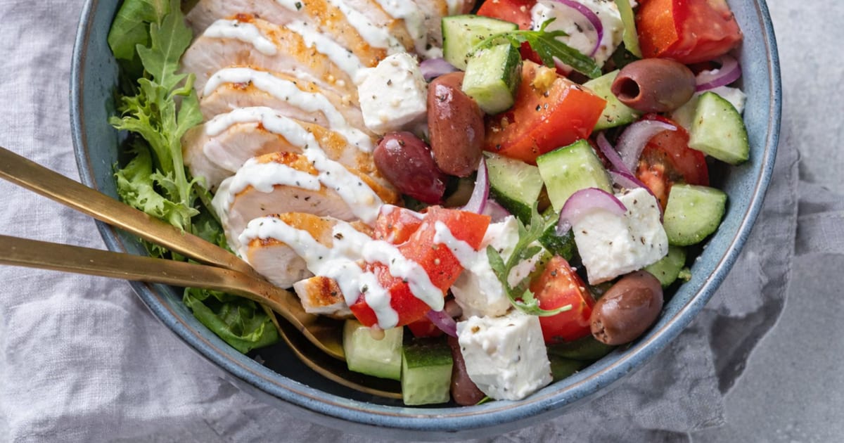 Greek-style Chicken Salad