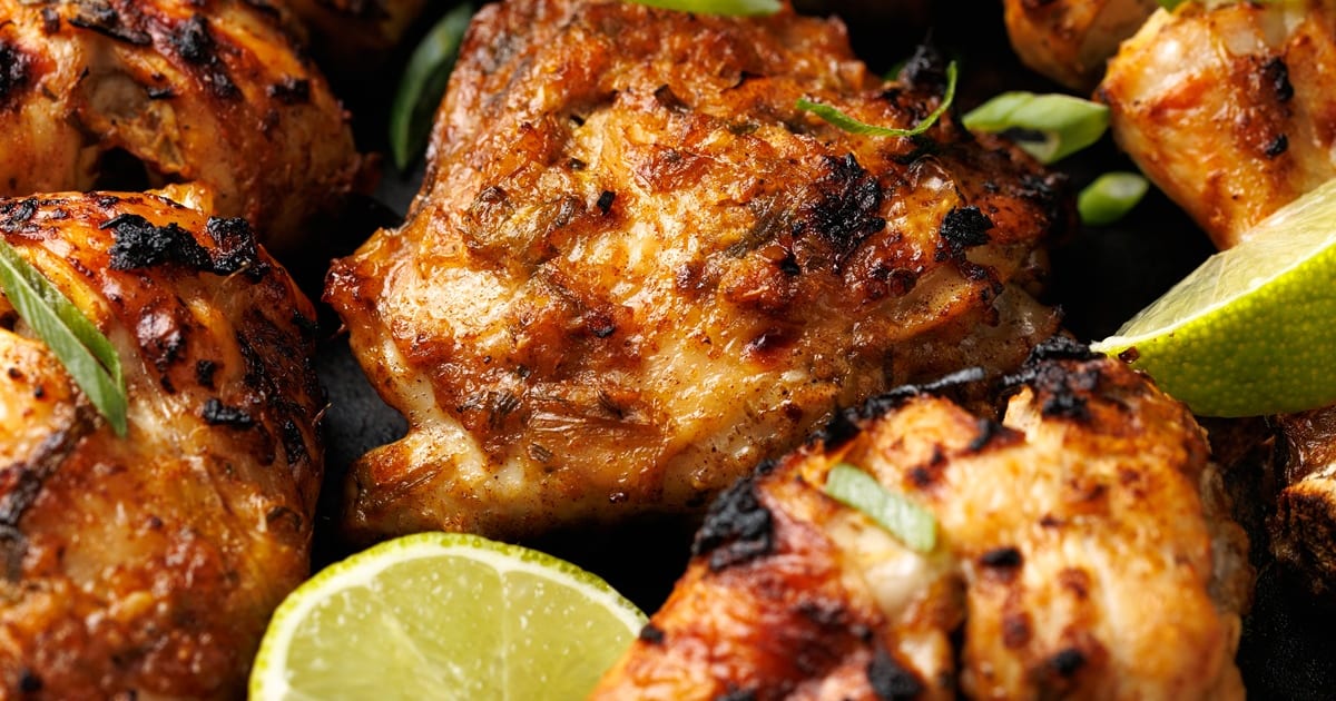 Jerk Chicken Thighs