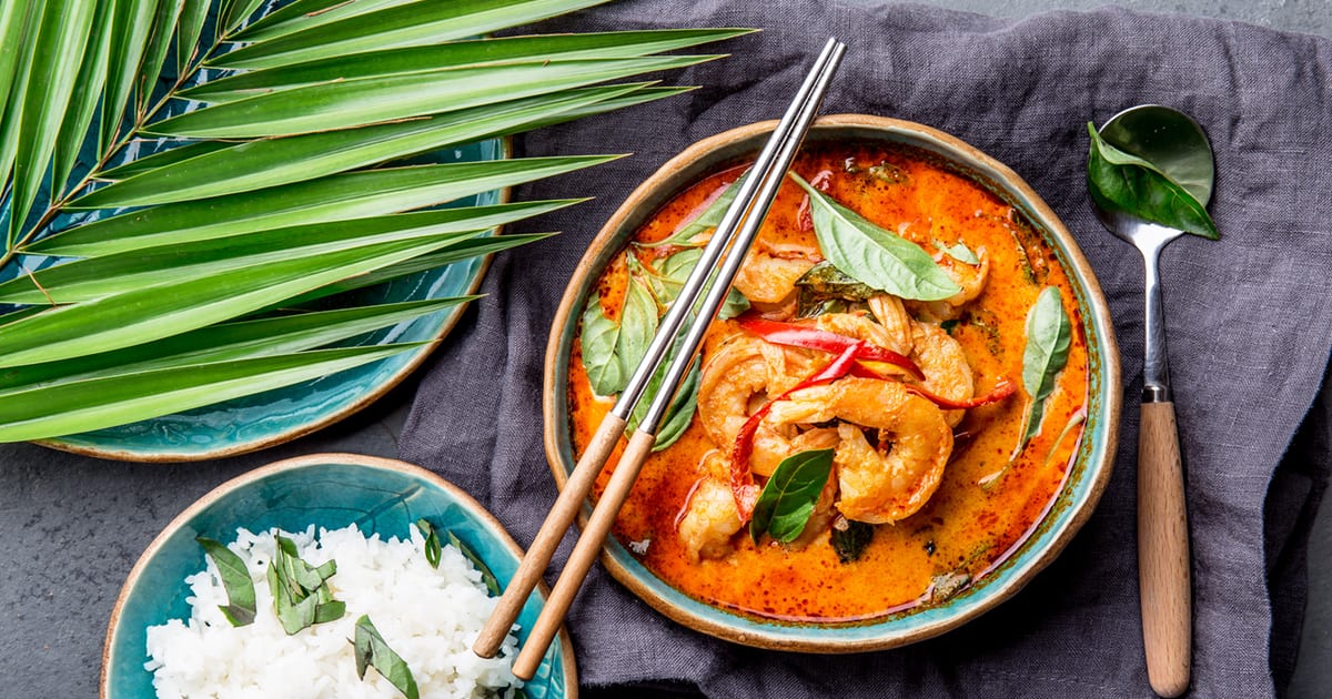 Thai Red Prawn Curry
