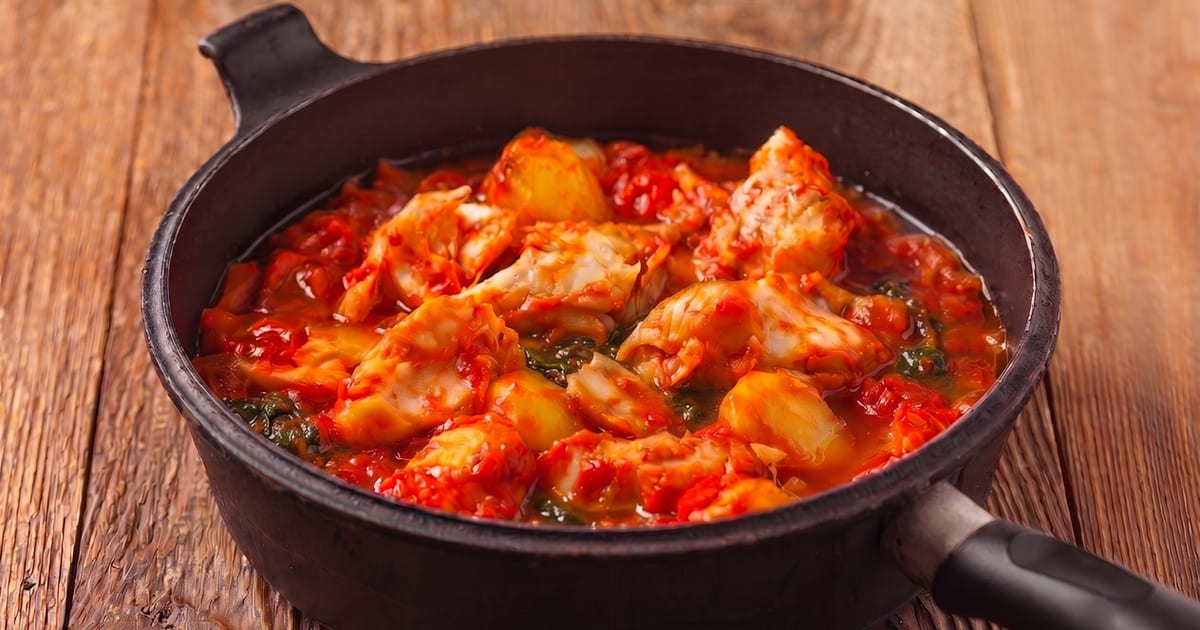 Spanish Cod and Butter Bean Stew